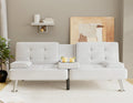 White futon