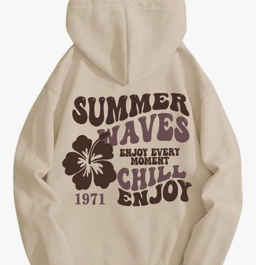 Hoodie Summer Waves
